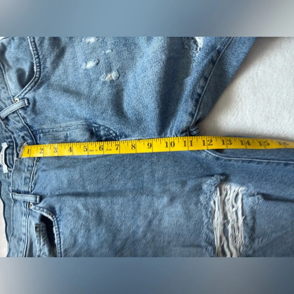 Forever 21 Ripped Distressed Jeans High Rise Denim Blue Size 29 - Picture 2 of 6